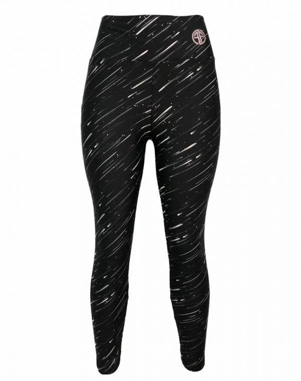 leggins negro rayas blancas camisetas raglan 735896777