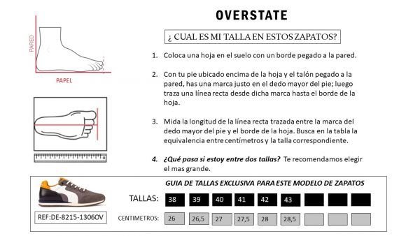 tenis 100 cuero marca overstate 8215 1306ov 1