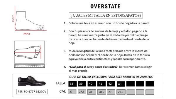 zapatos Overstate 6777 3627ov 1