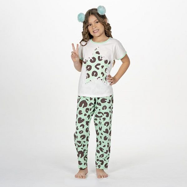 Pijama Nina Manga Corta Pantalon