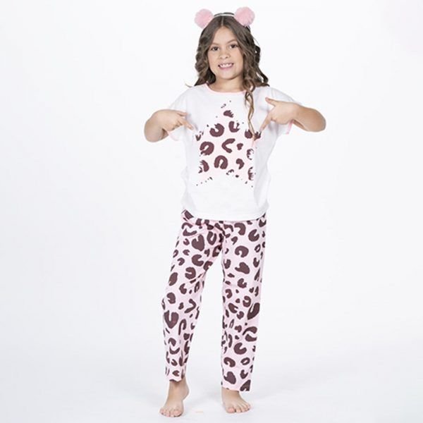 Pijama Nina Manga Corta Pantalon m