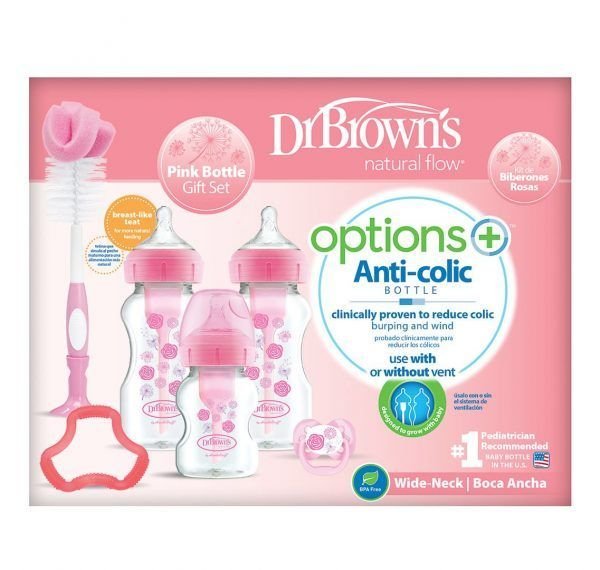 SET DE REGALO DR. BROWNS ROSADO OPTIONS BOCA ANCH