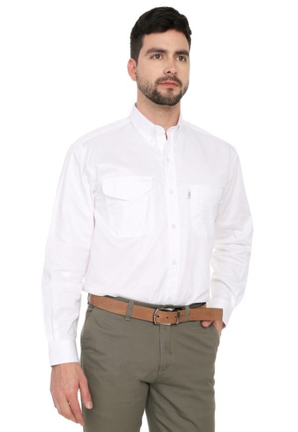 Camisa Hombre M L Dril