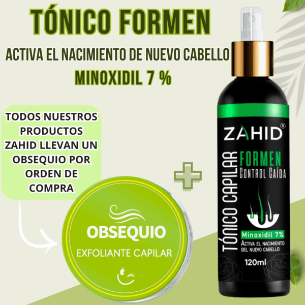 Tónico Anti Caída Minoxidil Hombre