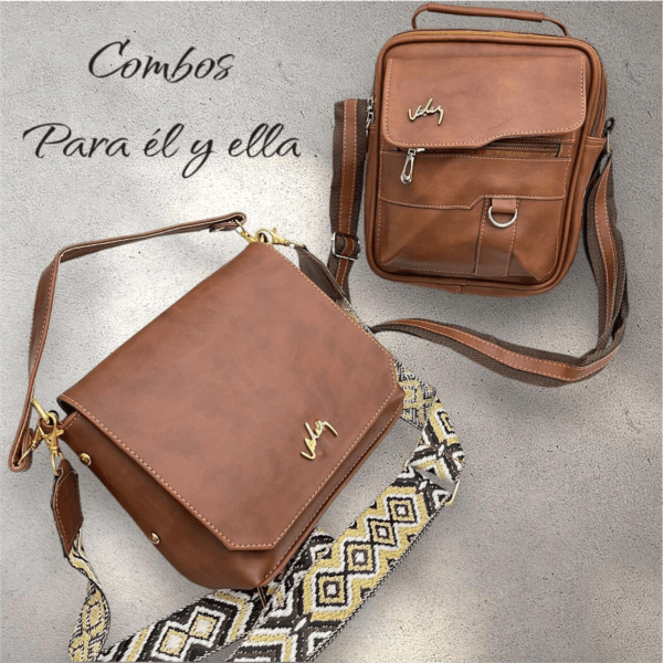 DUO CUERO DACOTA VLZ DAMA Y CABALLERO