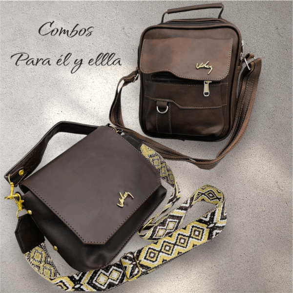 DUO CUERO DACOTA VLZ DAMA Y CABALLERO - Imagen 4