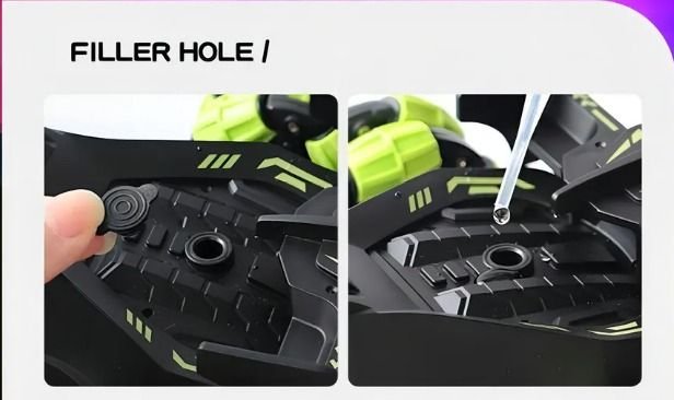 Carro A Control Rancing Stunt 8wheel 5