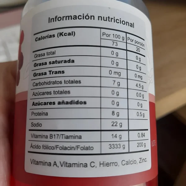 Gomitas Vinagre de Manzana Sidra y Té Rojo - Imagen 4