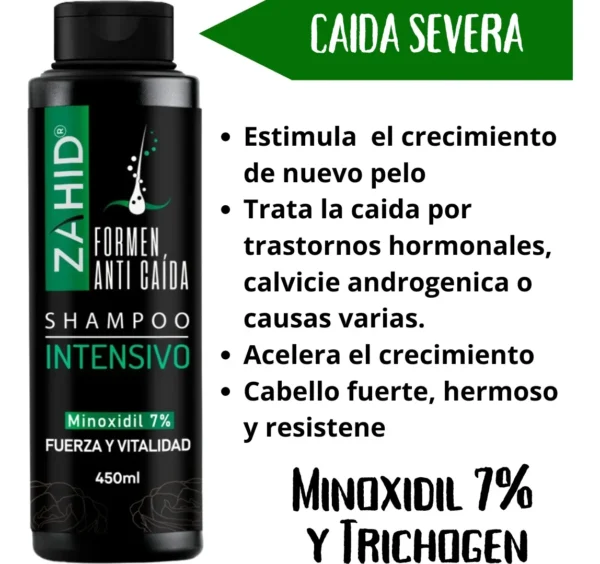 Shampoo Zahid Minoxidil Forte y Tónico Capilar - Imagen 4