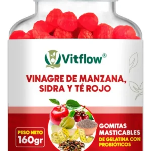 Gomitas Vinagre de Manzana Sidra y Té Rojo