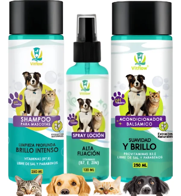Shampoo Acondicionador y Loción Para Mascotas - PERRITO y GATICO - Imagen 2