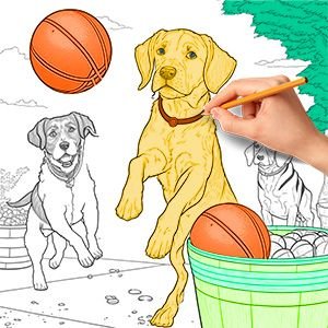 Libro para Colorear Diseños Divertidos de Animales Felices en PDF - Imagen 4