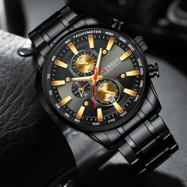 Curren-8351-black-gold
