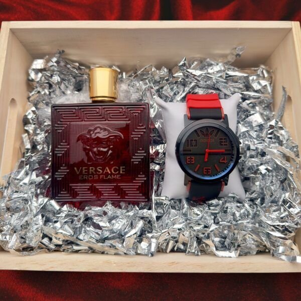 COMBO ADIDAS R2 RELOJ+PERFUME 3A+CAJA - Imagen 5