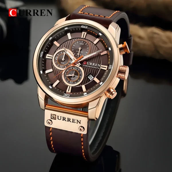Reloj Curren 8291 Cuarzo Correa De Cuero