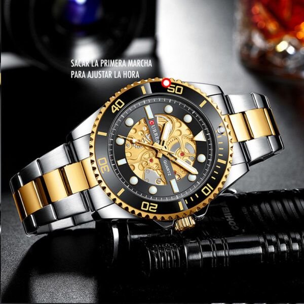 Reloj Curren 8412 Clásico Cuarzo Acero - Imagen 5