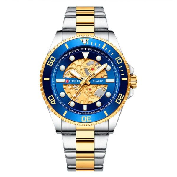 Reloj Curren 8412 Clásico Cuarzo Acero - Imagen 2