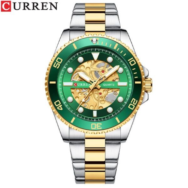 Reloj Curren 8412 Clásico Cuarzo Acero - Imagen 7