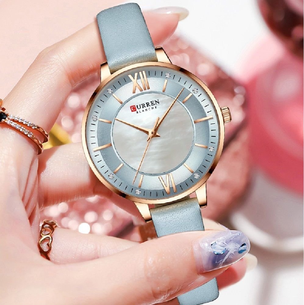 Reloj Curren 9080 Cuero 6 1
