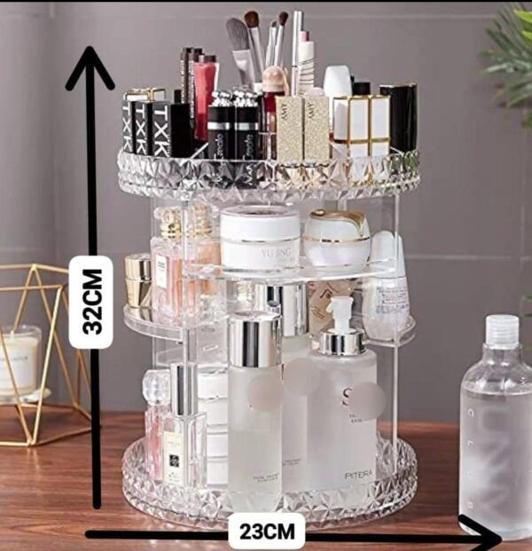 organizador de maquillaje 360