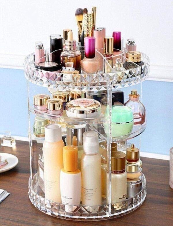 organizador de maquillaje 360