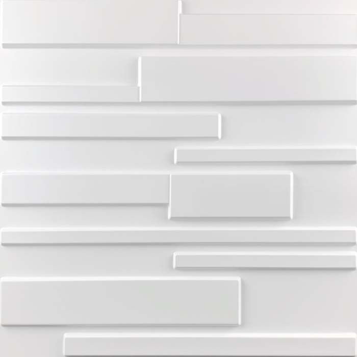 Panel 3D PVC x 4 Unidades D106 | Decoración Moderna y Fácil Instalación 1 paneles de pared 3d en pvc para fondo de tv