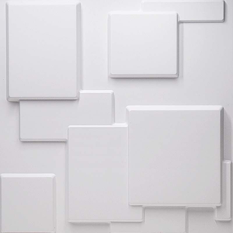 Panel de Pared 3D en PVC x 4 Unidades D095 1 Panel de Pared 3D en PVC x 4 Unidades D095