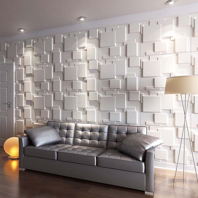 Panel de Pared 3D en PVC x 4 Unidades D095 3 Panel de Pared 3D en PVC x 4 Unidades D095 - Imagen 2