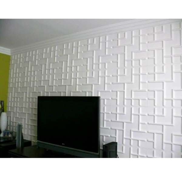 Panel 3D PVC x 4 Unidades D061-1 5 Panel 3D PVC x 4 Unidades D061-1 - Imagen 3