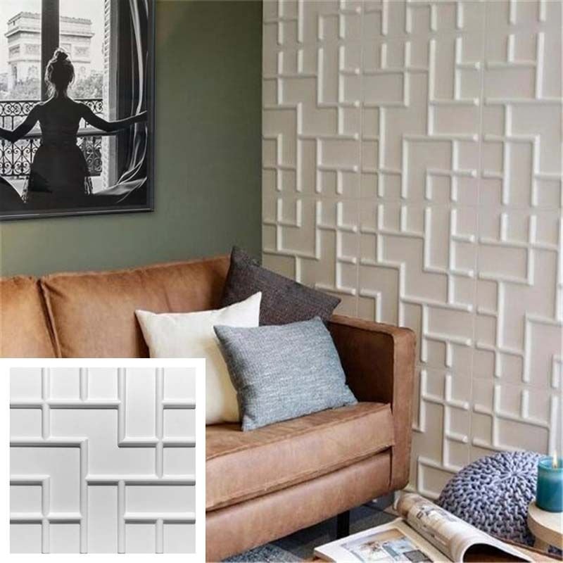 Panel 3D PVC x 4 Unidades D061-1 3 Panel 3D PVC x 4 Unidades D061-1 - Imagen 2