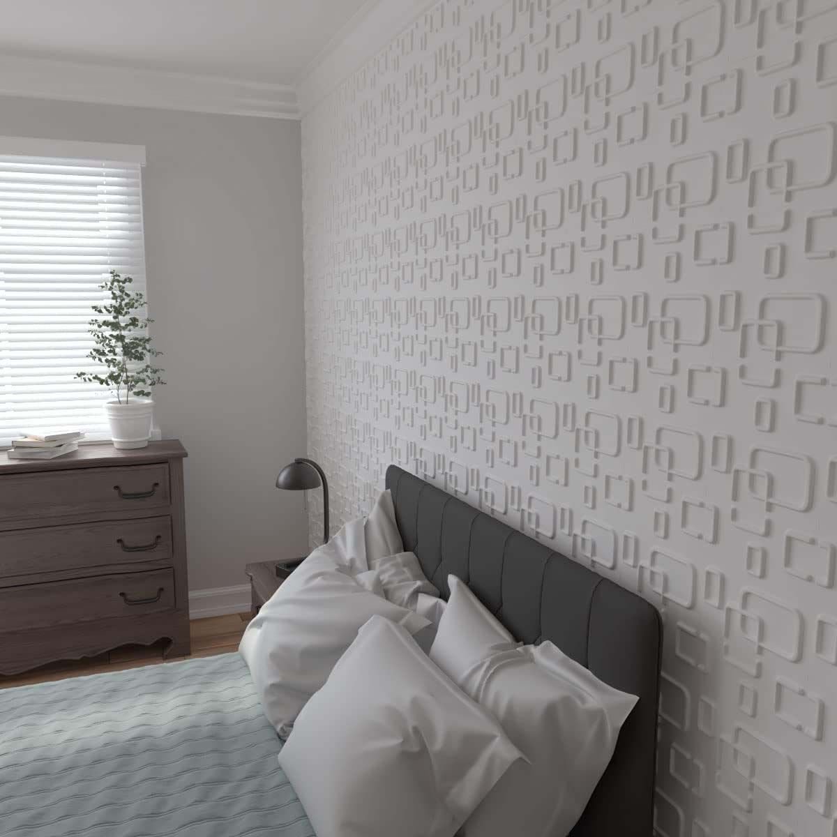 Panel 3D PVC x 4 Unidades D012 5 Panel 3D PVC x 4 Unidades D012 - Imagen 3