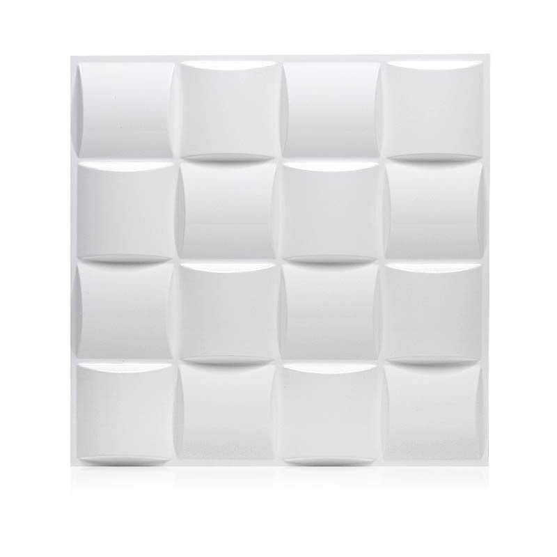 Panel de Pared 3D en PVC x 4 Unidades D008 1 Panel de Pared 3D en PVC x 4 Unidades D008