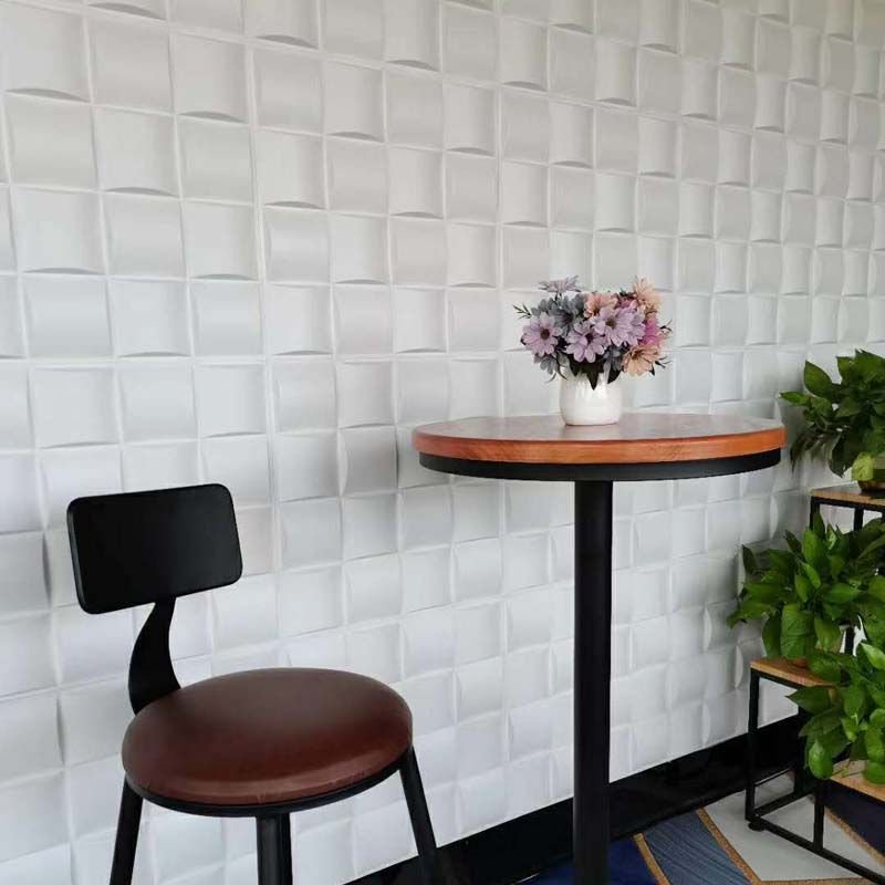 Panel de Pared 3D en PVC x 4 Unidades D008 5 Panel de Pared 3D en PVC x 4 Unidades D008 - Imagen 3