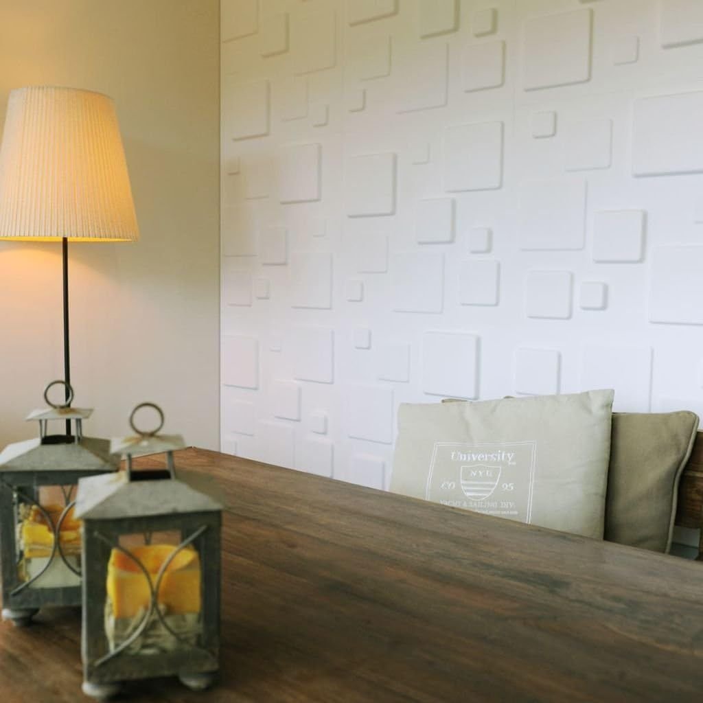 Panel 3D PVC x 4 Unidades D071 7 Panel 3D PVC x 4 Unidades D071 - Imagen 4
