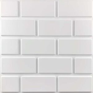 Panel 3D PVC x 4 Unidades D086