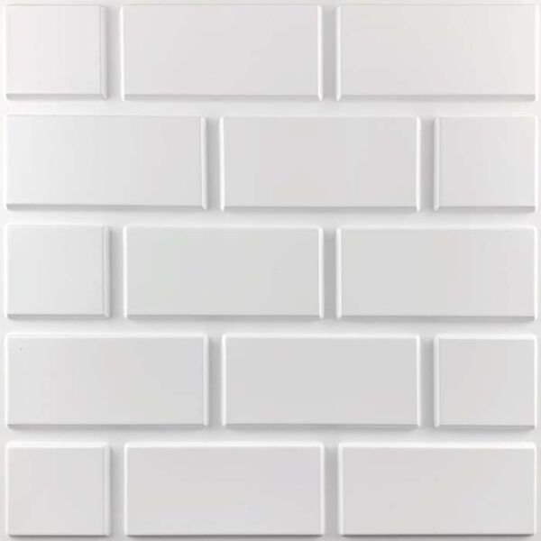 Panel 3D PVC x 4 Unidades D086