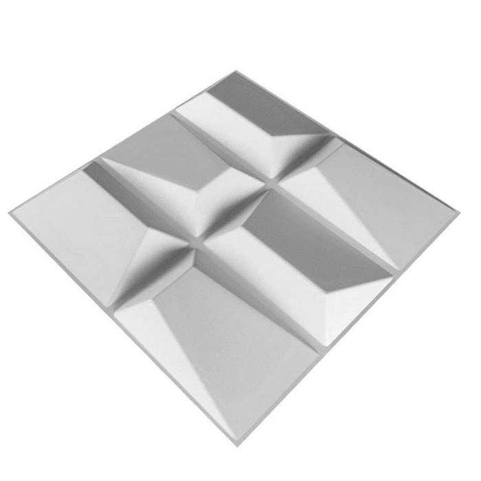 Panel de Pared 3D en PVC x 4 Unidades D090 7 Panel de Pared 3D en PVC x 4 Unidades D090 - Imagen 4