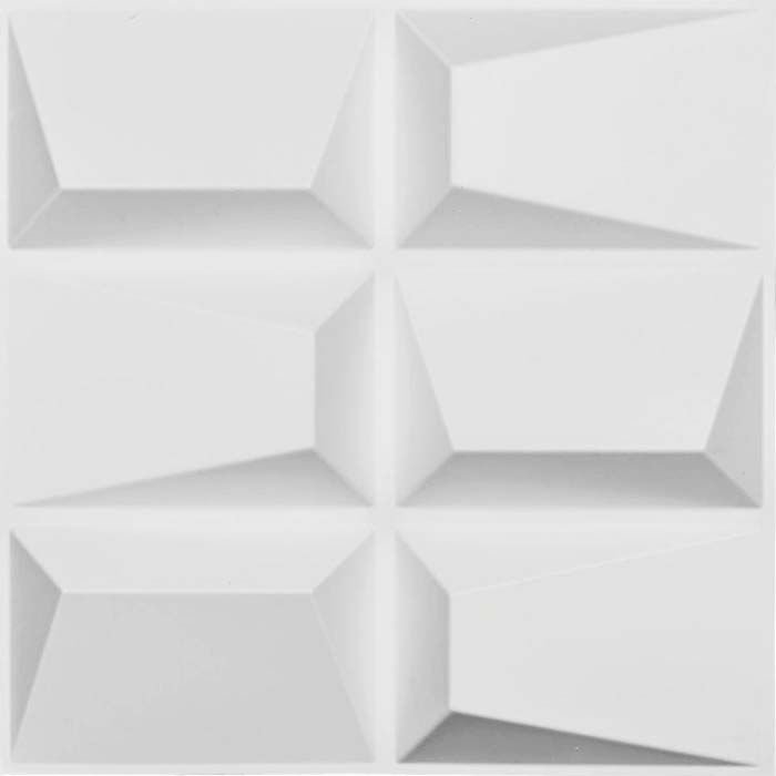 Panel de Pared 3D en PVC x 4 Unidades D090 1 Panel de Pared 3D en PVC x 4 Unidades D090