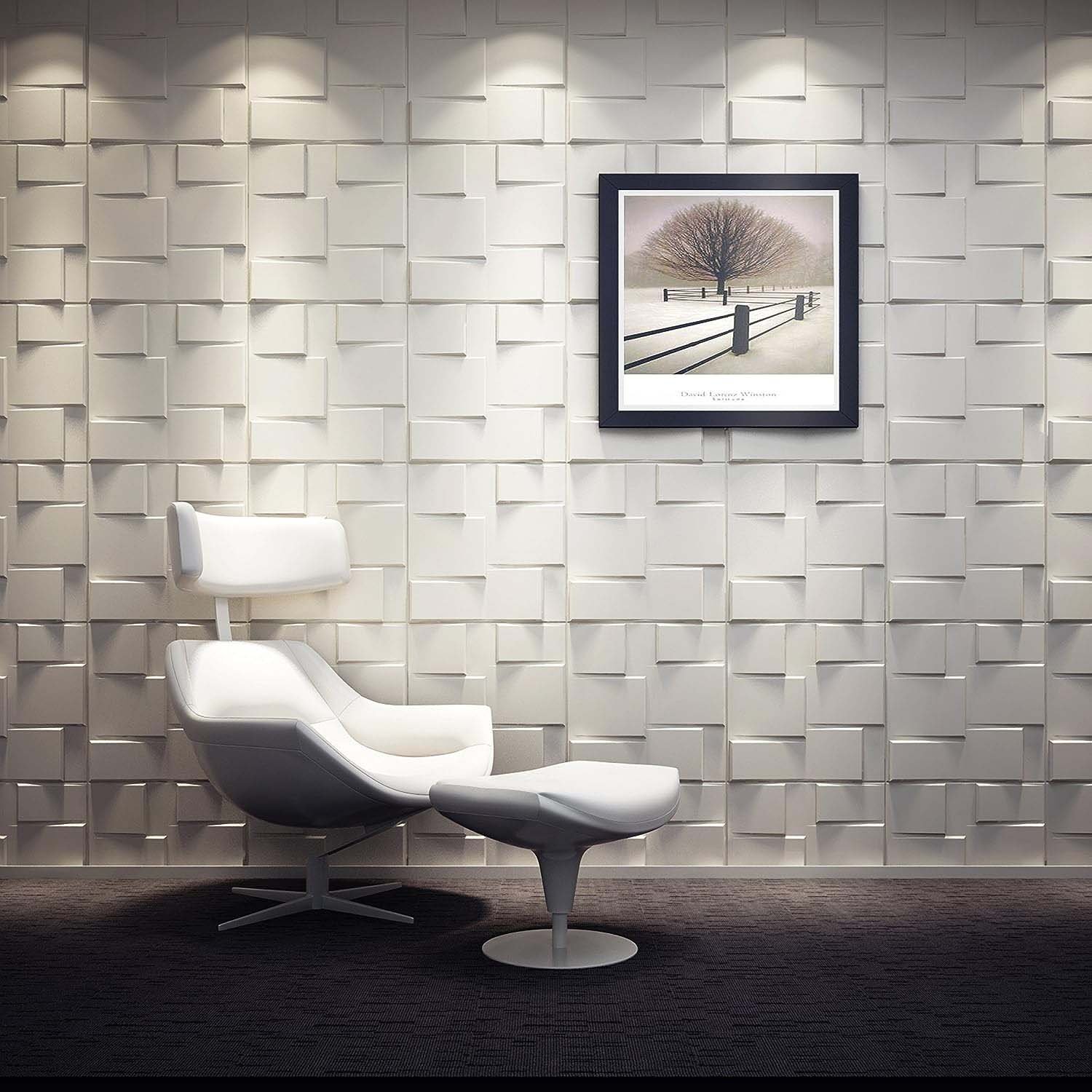 Panel 3D PVC x 4 Unidades D098 3 Panel 3D PVC x 4 Unidades D098 - Imagen 2