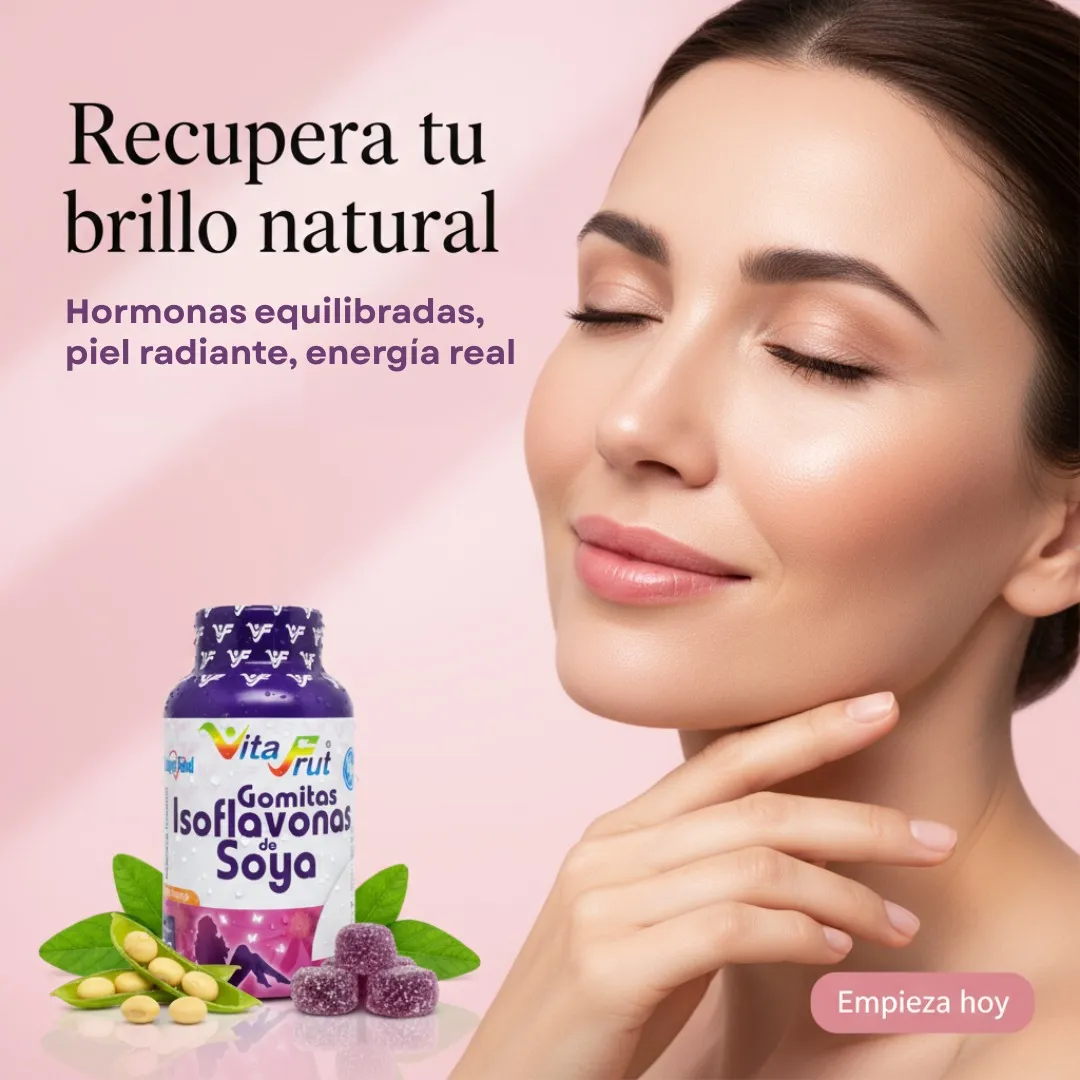 X2 GOMITAS DE ISOFLAVONAS DE SOYA COMBO 11 Gomitas Isoflavonas De Soya