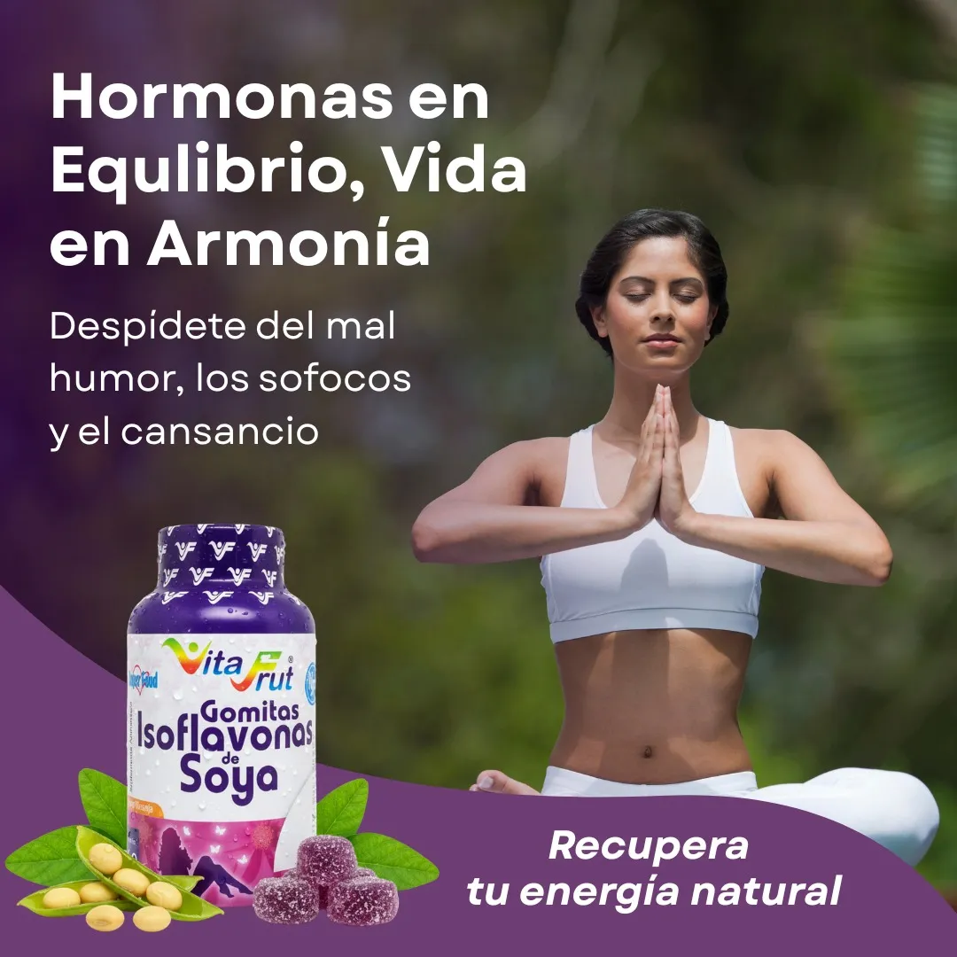 X2 GOMITAS DE ISOFLAVONAS DE SOYA COMBO 10 Gomitas Isoflavonas De Soya