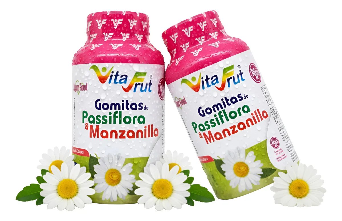 X 2 GOMITAS DE PASSIFLORA & MANZANILLA C 10 X 2 Gomitas De Passiflora Manzanilla C