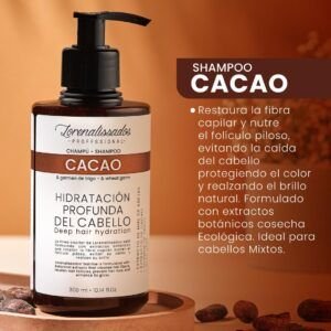 Shampoo de Cacao y Germen de Trigo 300 ml