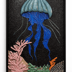 Cuadro Decorativo Medusa en Alto Relieve