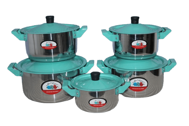 Juego de Ollas Combo Agua Mar – Cocina con Estilo, Cocina con Poder - Imagen 2