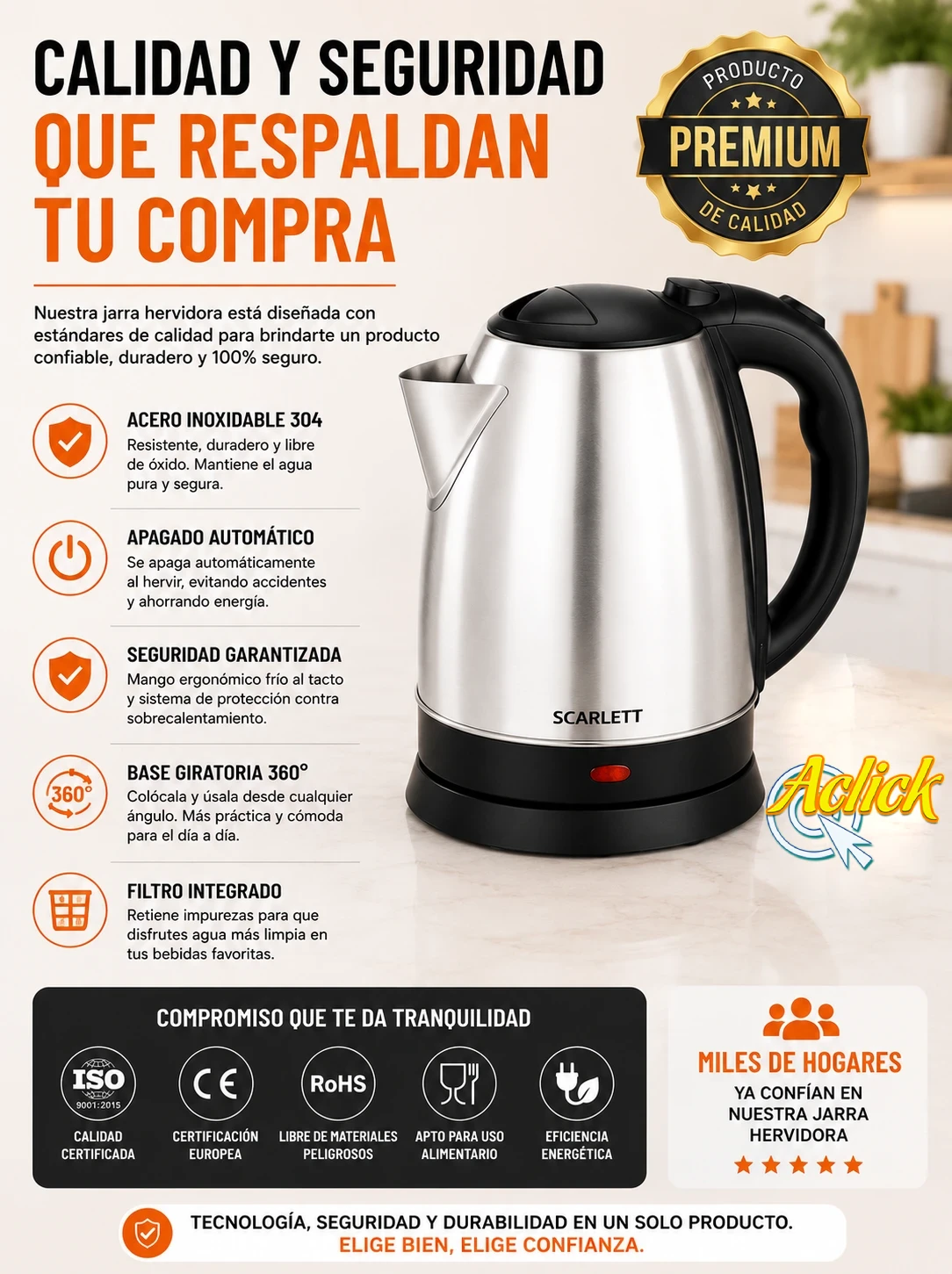 Jarra Hervidora Para Agua Electrica-5