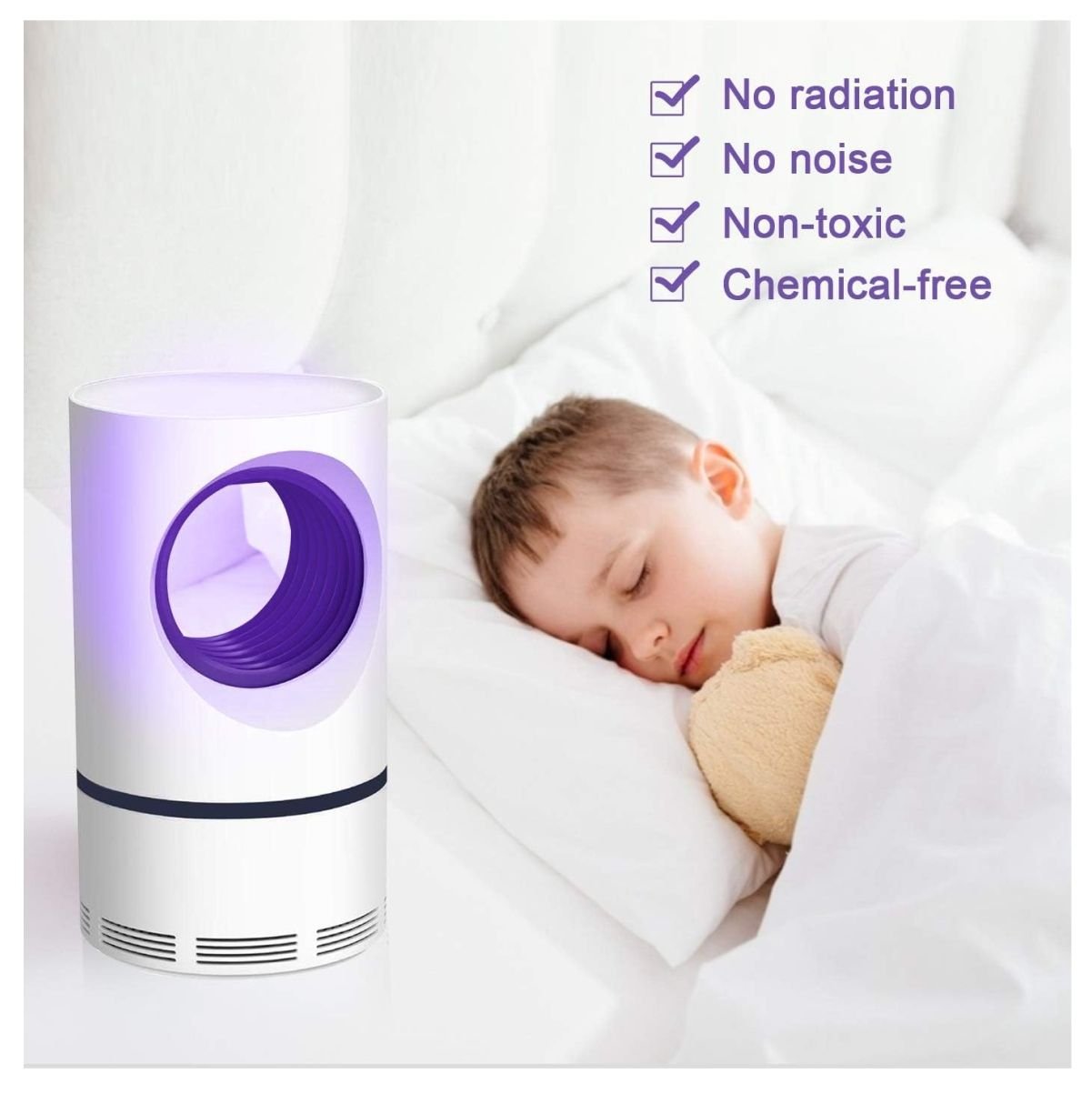 Lampara Mata zancudos usb luz UV 6 1738960697Lampara antimosquitos con luz ultravioleta 3