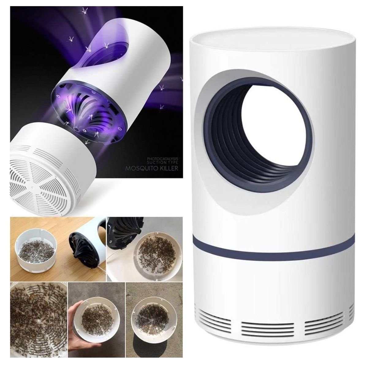 Lampara Mata zancudos usb luz UV 1 Lampara Mata zancudos usb luz UV