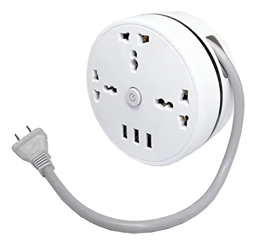 Extensión Multicarga Retráctil USB 180cm - Imagen 8