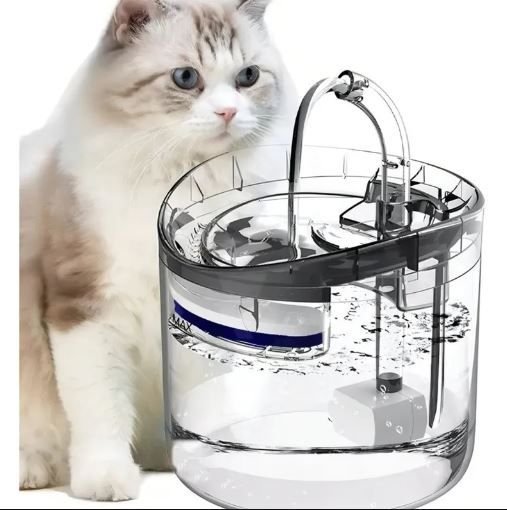 Fuente de agua con sensor para gatos - Imagen 2